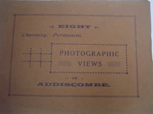 Addiscombe - Croydon -  Eight Photographic Views - Tipped In - Picture 1 of 6