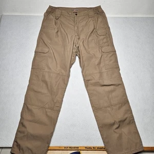 Pantalones tácticos 511 para hombre 38x34 marrón cargo recto caquis ripstop sarga - Imagen 1 de 13