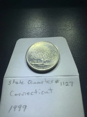 1999-P 25C Connecticut 50 States Quarter(#1127) - Image 1 of 4