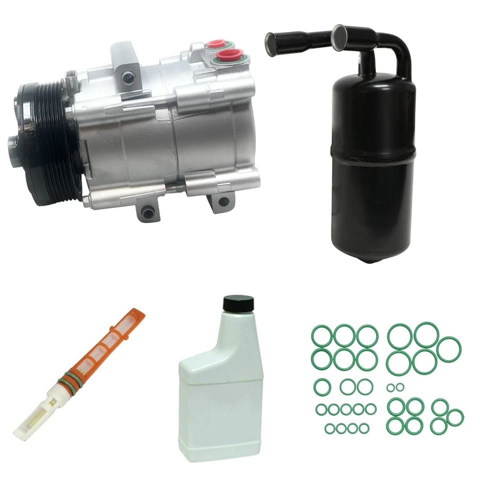 Kit de compresor de aire acondicionado para Ford Mustang 05-06 4,6 L OEM FS10 1 año de garantía 57129 Foto 1 de 4