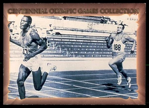 1996 Collect-A-Card Centennial Olympic Games Collection #100 Rafer Johnson USA - Picture 1 of 2