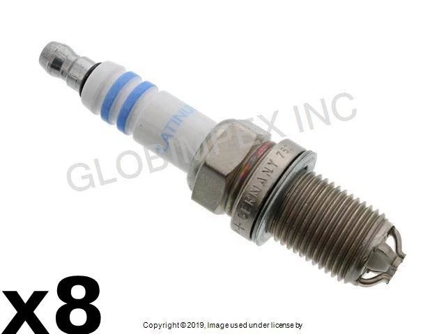 For BMW (1991-2008) Spark Plug "High Power" - Bosch 6743 (8 PCS) BOSCH - Image 1 of 1