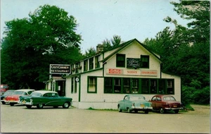 Cartolina Coy Corner Restaurant Route 1 Wells Maine Cars Dexter Press - Foto 1 di 2