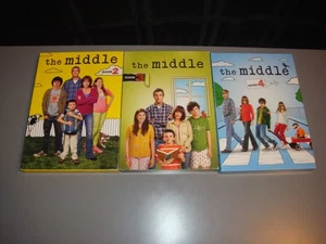 The Middle Season 2 3 & 4 DVD Lot TV Series Satire Sitcom Patricia Heaton Flynn - Picture 1 of 7