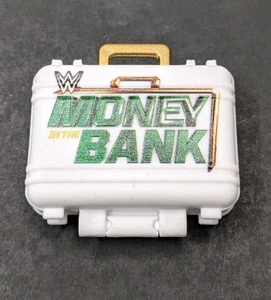 WWE Money In The Bank White Briefcase Accessory Mattel Figure Prop 1/12 - Picture 1 of 3