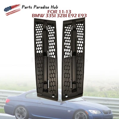 Front Bumper Outer Grille Driver Passenger Side For BMW 335i 328i E92 E93 11-13 — 第 1/4 张图片