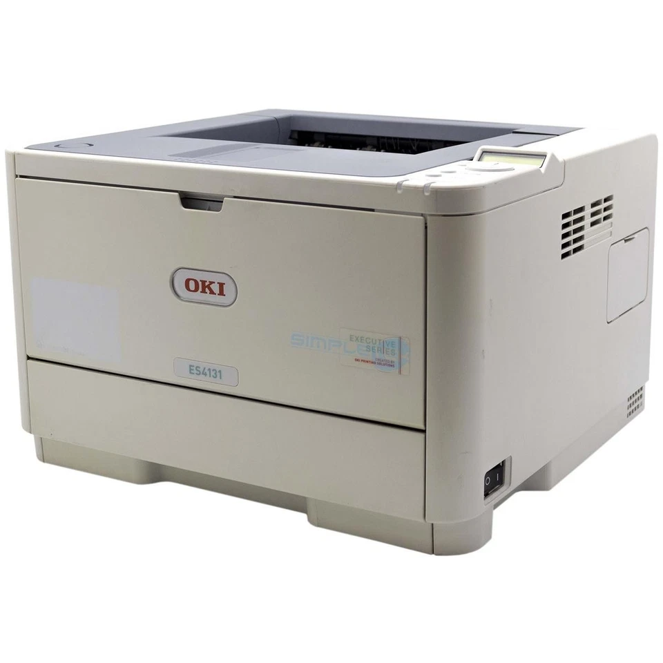 Oki Es4131 Usb Lan Network Laser Ethernet Parallel A4 Monochrome Printer - Image 1 of 4