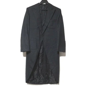 Used Item HERMES par Cifonelli HERMES Cifonelli 1B Tailcoat Chester Coat Charco - Picture 1 of 6