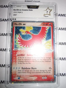 POKEMON (◕‿◕✿) HO-OH EX COSMO HOLO 17/17 POP 3 2007 PCA 3 ENGLISH NO PSA - Picture 1 of 3