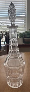 Jarra de cristal Art Deco con tapón - Imagen 1 de 2