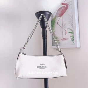 Bolso de hombro Coach Charlotte CL407 NUEVO CON ETIQUETAS - Imagen 1 de 12