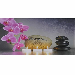 LED-Bild mit Beleuchtung, Timer 110x55cm Harmony flackernd - Bild 1 von 3