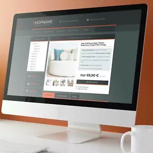 EBAYVORLAGE Auktionsvorlage Odette RESPONSIVE Mobil Design HTML Template - Bild 1 von 5