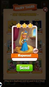 Rapunzel  Coin Master Cards (Fastest Delivery) 