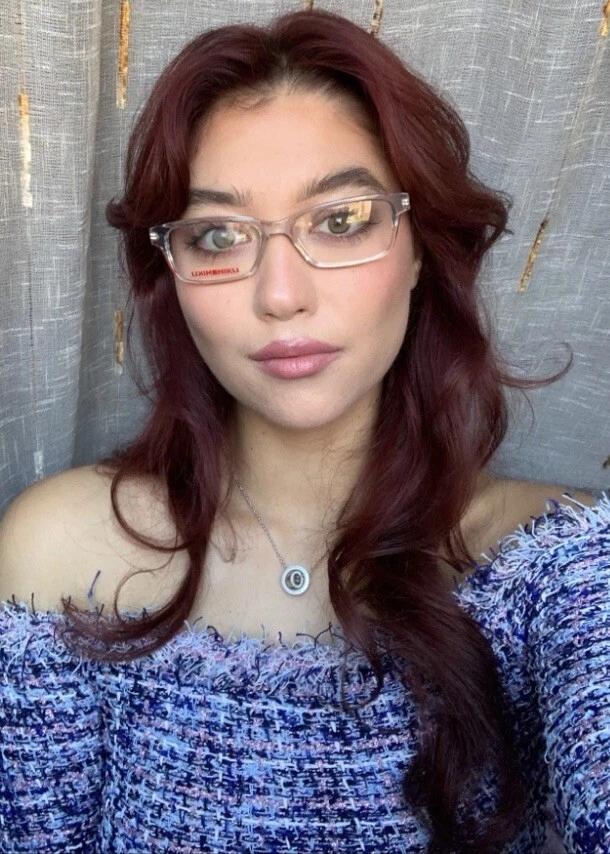 Nuevo marco de gafas para mujer Mikli by ALAIN MIKLI ML251V rojo transparente Foto 1 de 4