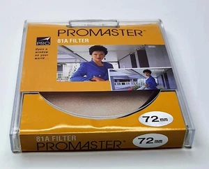Pro 72mm 81A 81-A 81 A Warming Light Balancing Glass Lens Filter Japan 72 mm 72 - Picture 1 of 6