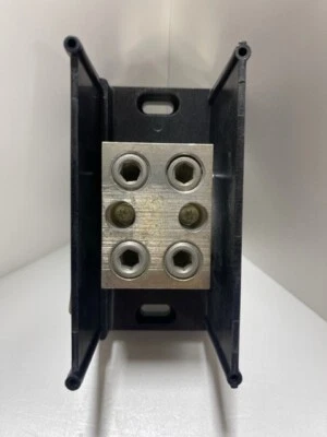 GOULD MERSEN # 69121 1P (2)#350 - #6 / (2) #350 - #6 Power Distribution Block - Image 1 of 2