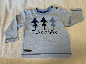 Langarmshirt blau Gr. 74 (266) - Bild 1 von 1