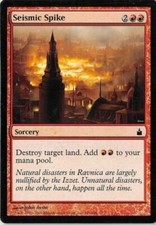4 Seismic Spike - LP - Ravnica - FAST SHIPPING x4 4x