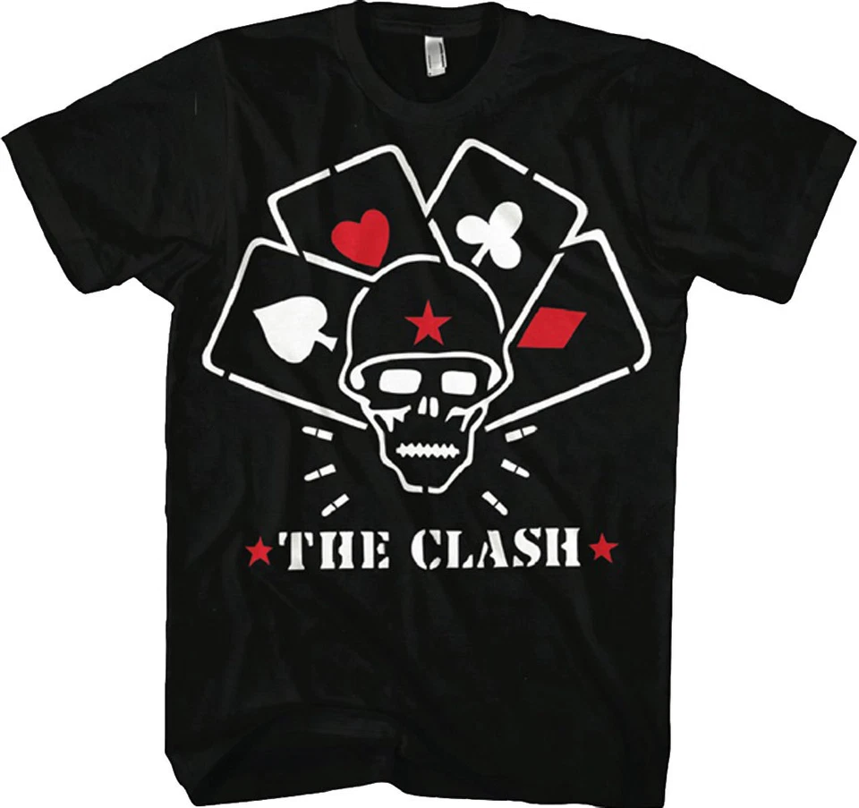Camiseta The Clash Straight To Hell Adulto - Camiseta con Licencia Banda de Punk Rock Inglesa Foto 1 de 1