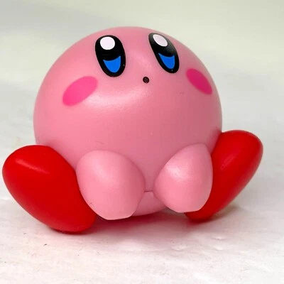 Minifigura HAL Kirby Star Allies Interior 1.25" Sentado Kirby Gashapon Foto 1 de 3