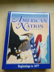 The American Nation : Beginnings to 1877 - Jim Davidson (1997, Hardcover) - Picture 1 of 11