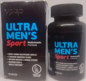 VPLab Ultra Men's Sport Multivitamin Formula 90 Caplets BB 09/2026 Free Delivery - Picture 1 of 5