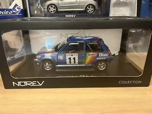 Renault 5 GT Turbo Rallye Monte Carlo 1990 oreille - Échelle 1/18 - Norev - Foto 1 di 5