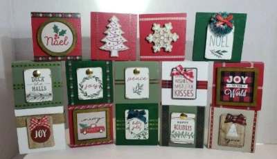 Christmas Tiered Tray Mini Wood Sign - Christmas Decorating - Christmas Quotes - Image 1 of 4
