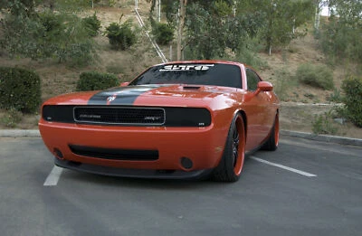 Capas de faróis transparentes GTS GT0161C 2 peças para 2008-2014 Challenger - Imagem 1 de 3