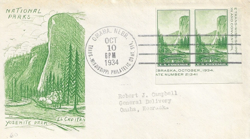 Grimsland Cachet # 751a Souvenir Sheet Pair - Image 1 of 1