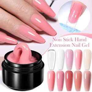 BORN PRETTY 15ml Non Stick Hand Extension Nail Gel Carving Solid Nail Polish