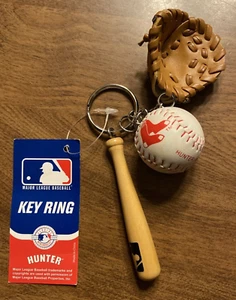 2009 MLB Major League Baseball Hunter Boston Red Sox Guante Bate Llavero - Imagen 1 de 14