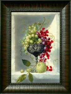Embellished cross stitch kit "Aromatic fruits" - Picture 1 of 2