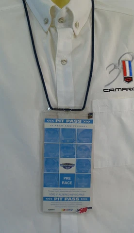 2004 Brickyard 400 Pre-Race Pit Pass Credential Ticket Holder Indianapolis IMS Cover