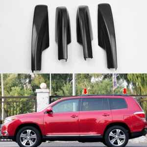 For Toyota Highlander XU20 2001-2007 Black Roof Rack Bar End Cover Shell Replace - Bild 1 von 8