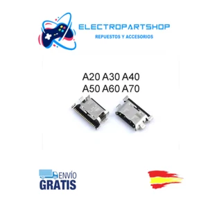 Puerto conector de carga micro USB para Samsung Galaxy A20/A30/A40/A50/A60/A70 - Imagen 1 de 1