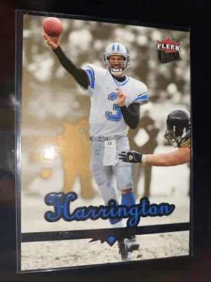 Joey Harrington 2006 Fleer Ultra Gold Medallion #64 Detroit Lions Oregon Ducks - Image 1 of 4