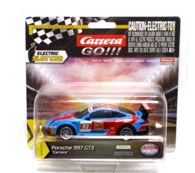 Porsche 997 GT3 "Carrera" Carrera GO!!! Coche Ranura Eléctrico Escala 1:43 Foto 1 de 4