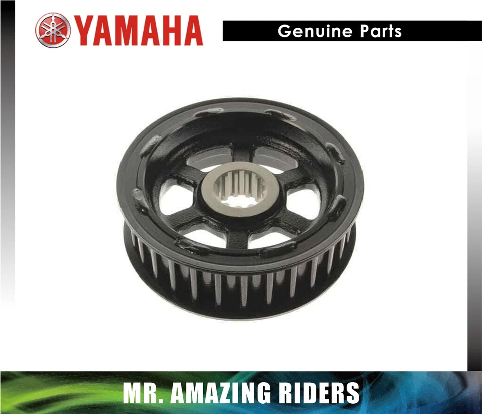 YAMAHA OEM 2009 - 2021 V-STAR 950 BOLT R-SPEC XVS950 FRONT DRIVE BELT PULLEY - Image 1 of 1