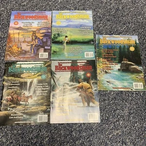 The Backwoodsman Magazine Lot Of 5 2020 - 2021 Frontiersman Homesteading Wild - Picture 1 of 7