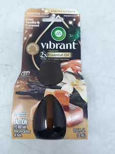 Air Wick Vibrant Essential Mist Refill Cozy Vanilla & Caramel 0.67 fl. oz (20ml) - Picture 1 of 5