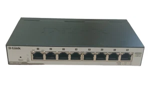 D-Link Model DGS-1100-08P 8-Port PoE Smart Managed Switch | No Power Adapter - Picture 1 of 6