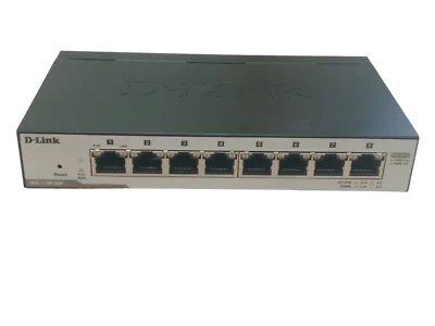D-Link Model DGS-1100-08P 8-Port PoE Smart Managed Switch | No Power Adapter - Image 1 of 4