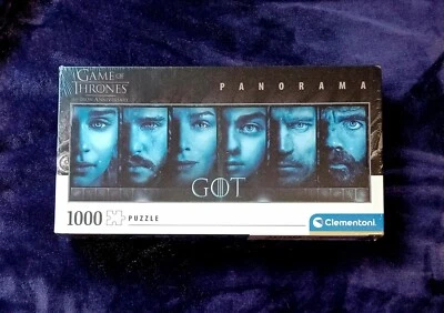 Rompecabezas Juego de Tronos, Rompecabezas Panorámico 1000 Piezas 38,5 x 13 Nuevo Precintado Foto 1 de 4