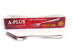 12 Piece Table Fork Set 18/10 Dinner Flatware Stainless Steel - Picture 1 of 2