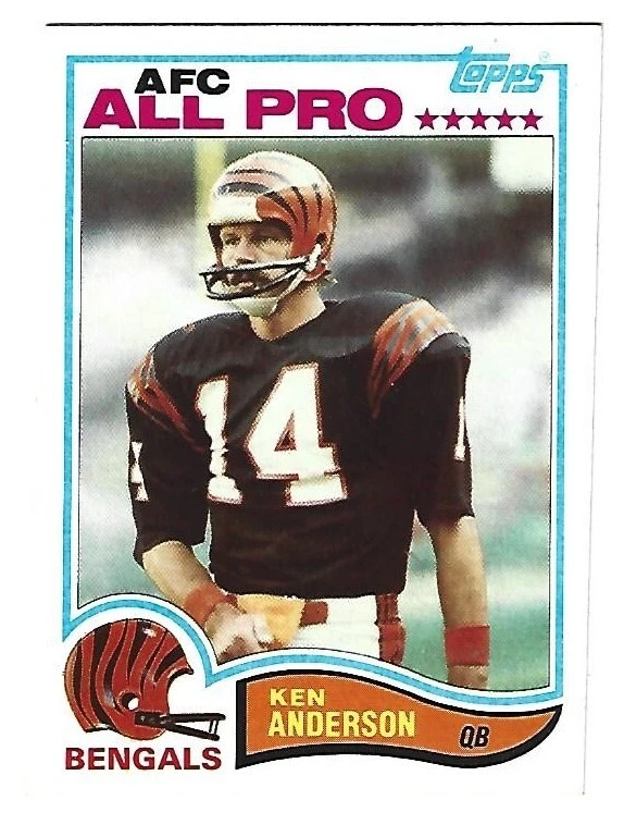 1982 TOPPS #38 KEN ANDERSON ALL PRO MINT - HIGH GRADE CARD !!! - Image 1 of 1