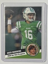 2020 Archie Manning Hot Prospects Rookie Card Arch RC Texas Longhorns
