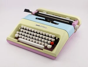 MÁQUINA DE ESCRIBIR OLIVETTI LETTERA 35 "COOKIE" TYPEWRITER (EXCELENTE ESTADO) - Imagen 1 de 9