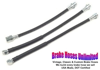 JUEGO MANGUERA FRENO Chevrolet Camaro 1979 1980 1981 Foto 1 de 2